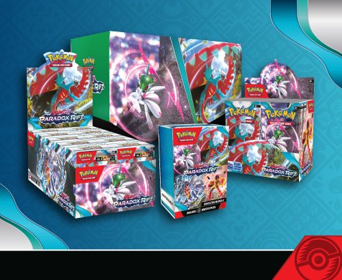 ポケモンカード海外限定PROMOセット ポケカ】海外ポケモンセンター『PARADOX RIFT』予約開始エリトレ2種